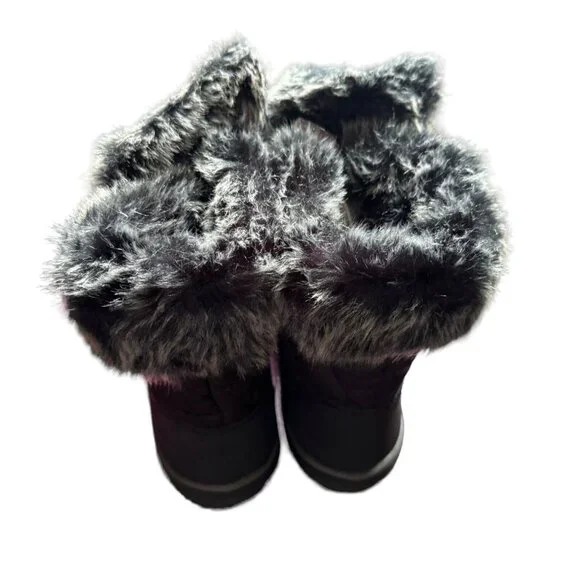 Refresh Womne's‎ Hike Faux Fur Fashion Boots - Grey, US 10 - Picture 3 of 6